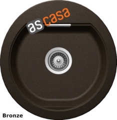 Schock Mono R-100 A Einbau/Auflage, Bronze