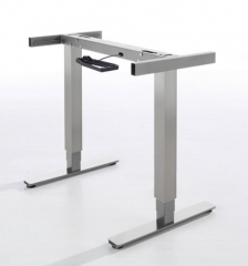 Naber Tablon Ergo Agent Twin, grau metallic, 3031064