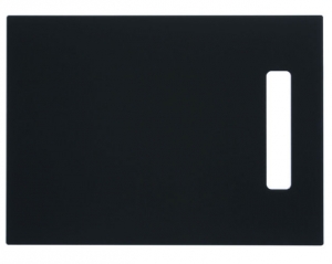 Schock Glasschneidbrett klein schwarz, 629064