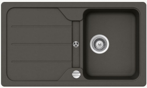 Schock Formhaus D-100 A Einbau/Auflage, Asphalt