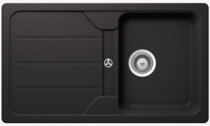 Schock Formhaus D-100 U Unterbau, Nero