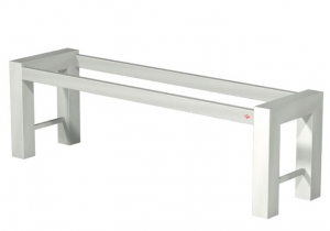 Wesco Tablon Bankgestell B20, Aluminium, 3032056