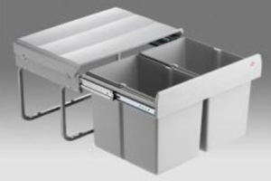 Wesco Sorter Double-Shorty, alugrau, 2-fach, R24669