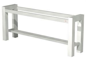 Wesco Tablon Hochbankgestell HB20, edelstahlfarbig, 3032153