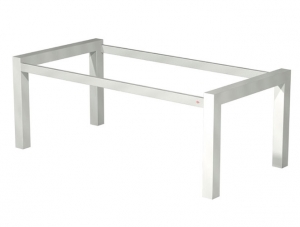 Wesco Tablon Tischgestell 2/T20, edelstahlfarbig, 3032124