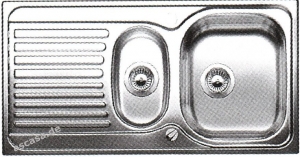 Blancotoga 6 S Basic Edelstahl Naturfinish, Becken reversibel, ohne Resteschale, 516997