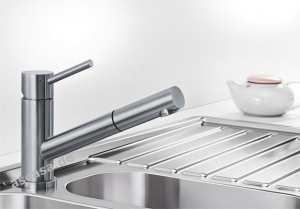 BLANCOALTURA-S Edelstahl gebrstet Hochdruck, 518719