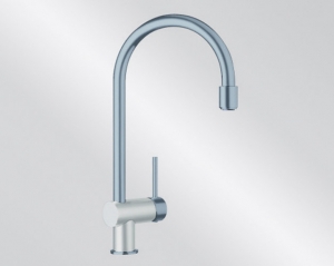 BLANCOFILO-S Silgranit-Look (zweifarbig) jasmin/chrom, 512755