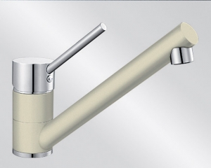 BLANCOANTAS Silgranit-Look Niederdruck, 2-farbig, Farbe jasmin/chrom, 516106