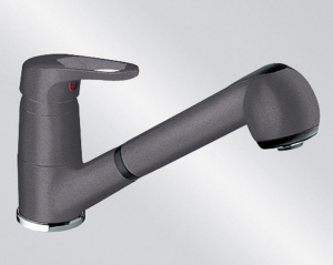 BLANCOWEGA-S Silgranit-Look, Hochdruck, Farbe felsgrau, 518805