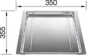 Blancocarrier aus Edelstahl, 225330