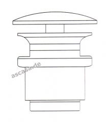 Reginox Ablaufgarnitur freilaufend, fr Splen ohne berlauf, M1656