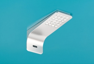 LUMICA Ledray 1 LED mit LED Touch Schalter u. Dimmer, edelstahlfarbig