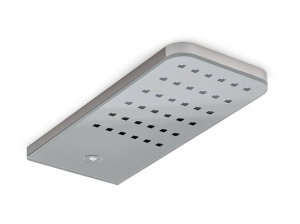 LUMICA Flip LED ohne Schalter, edelstahlfarbig