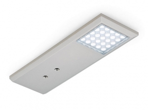 LUMICA Intorno L Farbwechsel LED ohne Schalter, edelstahlfarbig