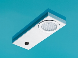 LUMICA Run 1 LED mit Schalter, Edelstahl, warmwei