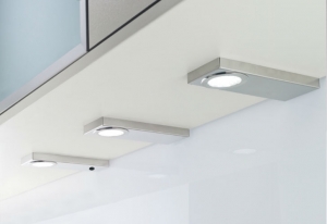 LUMICA Run 1 LED Set mit Schalter, Edelstahl, warmwei