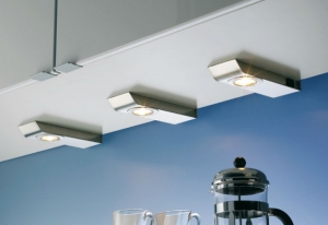 LUMICA Covo Set mit Schalter, Edelstahl