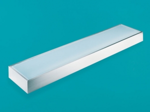 LUMICA Lista 30 mit Schalter, edelstahlfarbig