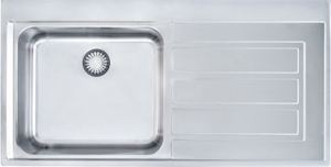 Franke Epos EOX 611 Einbausple, Becken links, 101.0380.303