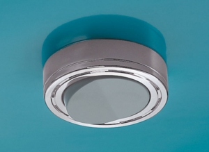 LUMICA Aufbauschalter, edelstahlfarbig