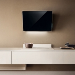 Elica Elle BL/F/80 Wandhaube schwarz, PRF0094251. Mit 5 Jahren Garantie!