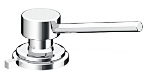 Schock Ladon Splmittelspender & Drehexzenter, Chrom, 629016