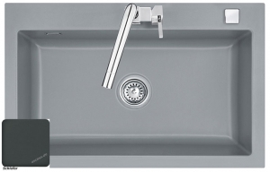 Systemceram KeraDomo MERA 80, Farbe Schiefer, mit 5 Jahren Garantie