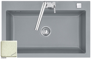 Systemceram KeraDomo MERA 80 F, Farbe Sand, mit 5 Jahren Garantie