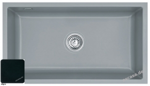 Systemceram KeraDomo MERA 80 U, Farbe Nigra, mit 5 Jahren Garantie