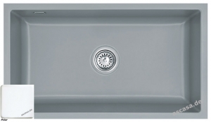 Systemceram KeraDomo MERA 80 U/g, geschliffene Oberseite, Farbe Polar, mit 5 Jahren Garantie