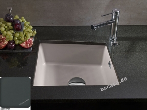 Systemceram KeraDomo CEA 57 U/g, geschliffene Oberseite, Farbe Schiefer, mit 5 Jahren Garantie