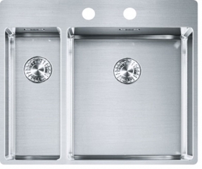 Franke Box BXX 260-36-16 TL Einbausple - SlimTop, Drehknopf rund, 127.0361.234