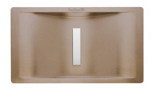 Reginox Wave, Regi-Color, farbiger Edelstahlwaschtisch mit granithnlicher Oberflche, Farbe sand, Sahara Sand, B30G7LZA01GDS