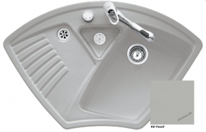 Villeroy & Boch Arena Eck, Farbe KD Fossil, Classicline