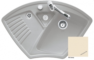 Villeroy & Boch Arena Eck, Farbe FU Ivory, Classicline