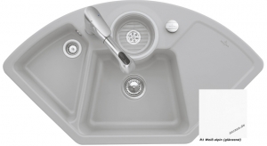 Villeroy & Boch Solo Eck, Farbe R1 Weiss alpin, Classicline