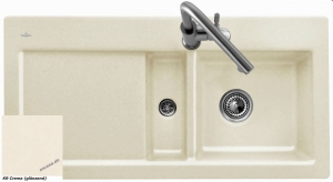 Villeroy & Boch Subway 60, Farbe KR Crema, Classicline, Becken rechts oder Becken links