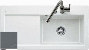 Villeroy & Boch Subway 60 XL, Farbe i4 Graphit, Classicline, Becken rechts oder Becken links