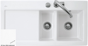 Villeroy & Boch Subway 60 XR, Farbe KG Snow white, Premiumline, Becken rechts oder Becken links