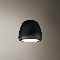 Elica Edith ROCK/F/50 Inselhaube, schwarz matt, PRF0098361