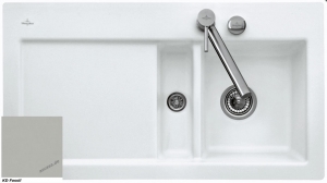 Villeroy & Boch Subway 50, Farbe KD Fossil, Classicline, Becken rechts oder Becken links