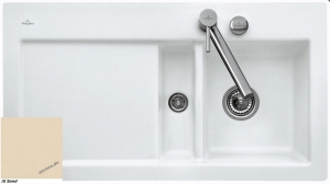 Villeroy & Boch Subway 50, Farbe i5 Sand, Classicline, Becken rechts oder Becken links