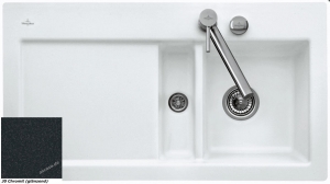 Villeroy & Boch Subway 50, Farbe J0 Chromit, Premiumline, Becken rechts oder Becken links