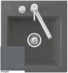 Villeroy & Boch Subway 45 XS, Farbe i4 Graphit, Classicline