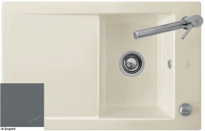 Villeroy & Boch Timeline 45, Farbe i4 Graphit, Classicline