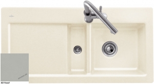 Villeroy & Boch Subway 60 flat, Farbe KD Fossil, Classicline, Becken rechts oder Becken links