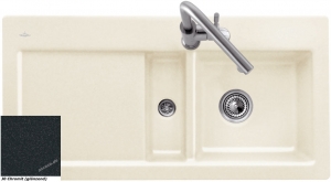 Villeroy & Boch Subway 60 flat, Farbe J0 Chromit, Premiumline, Becken rechts oder Becken links