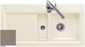 Villeroy & Boch Subway 60 flat, Farbe TR Timber, Premiumline, Becken rechts oder Becken links