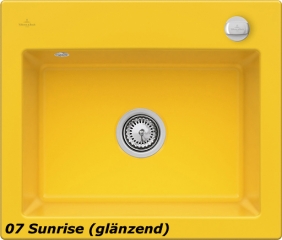 Villeroy & Boch Subway 60 S Flat, Farbe 07 Sunrise, Premiumline